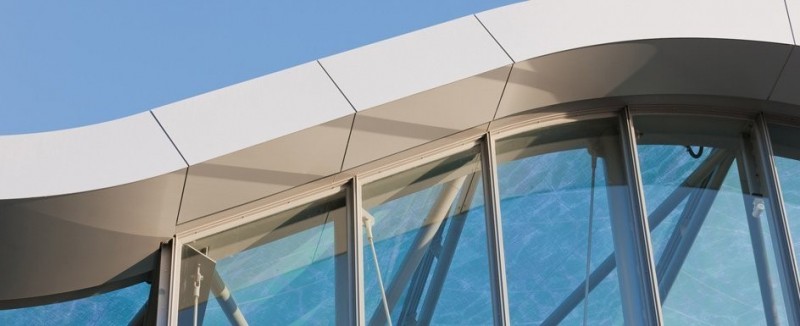 Облицовка фасада выставочного комплекса в Нидерландах, фасадная панель ЭКВИТОН [пиктура]